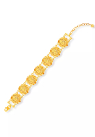 MJ Jewellery MJ Jewellery 916/22K Gold Topi Bracelet T63