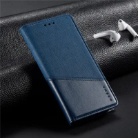 Wallet Case For Sony Xperia 10 II 5 Xperia 1 II Cover Luxury Spliced Leather Magnetic Closure Flip Case