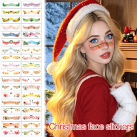 🎄🎅Christmas Makeup Face Stickers Festive Makeup Stickers Decorative Stickers Christmas Face Paint St