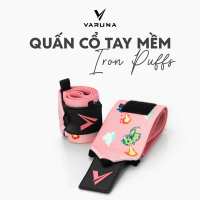Quấn cổ tay mềm VARUNA Iron Puffs - Quấn cổ tay tập gym mềm cho gymer