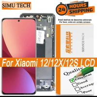 LCD Touch Screen For Xiaomi 12,Xiaomi 12X,xiaomi 12S Digitizer Assembly Repair Parts, High Quality Digitizer Repair Parts