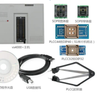 Stager VS4000 Plus EEPROM FLASH MCU Programmer Support 15000 IC +4pcs socket