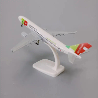 20ซม.โลหะผสมโลหะAir PORTUGAL Airbus 330 A330 NEOสายการบินDiecastเครื่องบินแอร์เวย์เครื่องบินรุ่นเครื