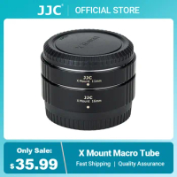 JJC X Mount Macro Extension Tube Kit Close Up Auto Focus Adapter Ring for Fujifilm X-S20 XT5 XT4 XT3