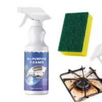 Foam Cleaner Kitchen Grease Cleaner Multi Purpose Cleaner Spray Stain Remover Rust Remover 150ml Kitchen Spray for oven tiles