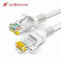 Kabel lan cat6e indobestlink 50m / kabel lan cat6e 50meter /lan cat6