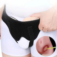 Hernia Belt Men Inguinal Groin Pain Relief With 2 Removable Compression Pads Support Adjustable Inflatable Hernia Bag Adult
