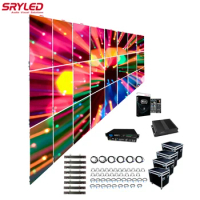 4x3m LED Display Screen Indoor Rental RGB P3.91 Concert Stage Background Full Color LED Video Wall Panel