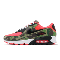 Nike 休閒鞋 Air Max 90 Reverse Duck Camp 男鞋 女鞋 反轉迷彩 獵鴨 紅 綠 CW6024-600