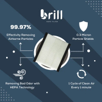 BRILL HEPA FILTER - MITSUBISHI - CABIN FILTER/KABIN FILTER/FILTER AC