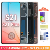 Super AMOLED Display for Samsung Galaxy S21+ / S21 Plus G996B/DS, for Samsung Galaxy S21 G990F Lcd Display Digital Touch Screen