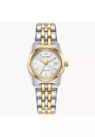 Citizen Citizen Eco-Drive Silver Dial Two-Tone Stainless Steel Women Watch EW2299-50A