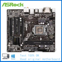 For ASRock H87M Computer USB3.0 SATAIII Motherboard LGA 1150 DDR3 H87 Desktop Mainboard Used