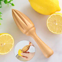 Mini Fruit Juicers Wooden manual Lemon Juicer Wooden Lemons Squeezer Portable Hand Squeezers Press Citrus Juice Kitchen Tool
