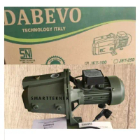 pompa air semi jet pump DABEVO jet 100 buat kedalaman 11 meter Dorong 23metr bergaransi
