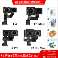 ORI Back Camera For iphone 12 Pro Max 12 mini 12 PRO Back Camera Rear Main Lens Flex Cable Camera Repair Part