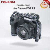 FALCAM For Canon EOS R7 Cage Camera Cage For Canon EOS R7 Camera Case FALCAM F22&amp;F38&amp;F50 Quick Release Camera Full Cage 3230