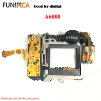 100% Test OK Original Camera Repair Parts A6000 Shutter Unit for Sony A6100 A6300 A6400 ILCE-6000 Shutter Group With Drive Motor