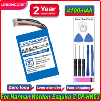 LOSONCOER GSP805070 4100mAh Battery For Harman Kardon Esquire 2 Speaker Batteries