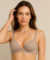 Sorella Sorella Bra Mina Seamless Push Up S10-30053B -ASH BROWN