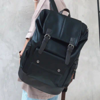 Multi-pocket School Bag Men's Backpack Shoulder Bag Fashion Design Backpack for Men Leather Laptop Bag High Capacity Travel Bag