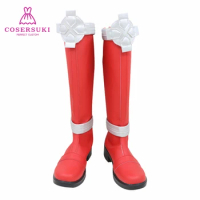 Super Sentai Avataro Sentai Donbrothers Cosplay Shoes Boots Professional Handmade Shoes