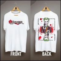 Fashion DC Joker Summer New Print Short-sleeved Movie Joker Pattern T-shirt Fashion Casual Short