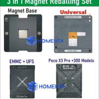 SM8250/8150 TinPlanter/Positioning Plate Poco X3 Pro F4 GT F3 SDM8150 CPU BGA Stencil,EMMC UFS153 BG