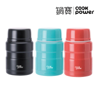 買一送一【CookPower 鍋寶】不鏽鋼內陶瓷燜燒罐565cc(多色任選)