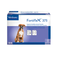 【Virbac 維克】Fortiflex 健骨樂375 30錠/盒(關節 骨關節 軟骨 貓犬 15kg-25kg內適用)