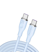 สายชาร์จ รุ่น MOSS USB-C TO USB-C [1.8M/6FT/USB2.0/5A-100W] สีฟ้า