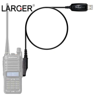 Baofeng Data Cable Waterproof Walkie Talkie USB Programming Cable with USB Driver for Two Way Radios BF-9700 A58 UV-9R Plus