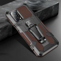 Shockproof Armor Case for Xiaomi Mi 10T 10T Pro 5G Stand PC+ Silicone Phone Back Cover for Xiaomi Mi 10T Lite 5G