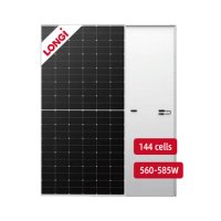 Newest Technology Longi Solar Panels LR5 Himo6 Mono PV 410W 420W 430W 560W 570W 580W 600W Photovoltaic Panel