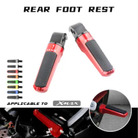 Motorcycle CNC Aluminum Rear Foot Pegs Footrest Passenger Footpegs for YAMAHA XMAX300 XMAX 125 250 300 400 2017-2020