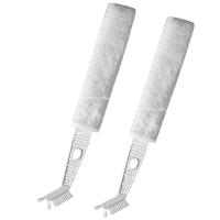 【百葉淨】買一送一空調縫隙清潔刷2入組(百葉窗 冷氣機 鍵盤隙縫刷)