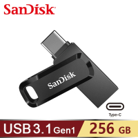 【SanDisk 晟碟】Ultra Go USB Type-C 雙用隨身碟 256G