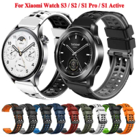 22mm Wrist Strap Band For Xiaomi Watch S3/S1 Pro Wristband For Xiaomi S1 Active S2/Xiaomi Watch 2 Pro Straps Bracelet Watchband