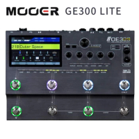 Mooer Ge300 Lite guitar Multi-Effects pedal FX，slim footprint, huge features!