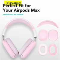 2/3 in1 Case For Airpods Max Earphone Case Anti-Scratch For AirPods Headset kits Accessories Protect Shell for Apple Airpod Max