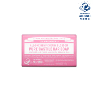 買1送1【Dr.Bronner’s布朗博士】櫻花潔顏皂140g