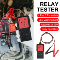 12V LED Indicator Light Car Battery Checker Electronic Test Car Relay Tester For Auto Alternator Analyzer Diagnostic Tool