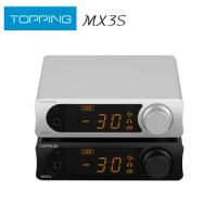 TOPPING MX3S Amplifier Support Bluetooth Input 62W*2 Merus Class D 700mW*2 HPA Power with Remote Control