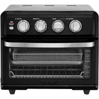 Air Fryer Convection Toaster Oven, 8-1 Oven with Bake, Grill, Broil &amp; Warm Options, Stainless Steel, TOA-70 (Mat