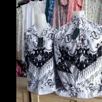 BATIK PGRI KUSUMA BANGSA BAHAN SUTRA UDAH PLUS PURING LAKI LAKI DAN WANITA