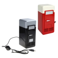 Mini Car Fridge Cool Heat Cooler And Warmer Box Home Office Car Freezer