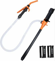 #N/A - A148 電動式抽油泵 汽車油箱抽油 液體輸送泵 抽油泵 電池式帶槍嘴 魚缸抽水換水清潔