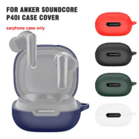 Suitable For Anker Soundcore P40i Headphone Case Silicone Case Anti-fall Dustproof Charging Compartment Protective Cover A7N4