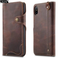 Luxury Leather Case for Apple iPhone XS Max XS XR Protective holster Business Protective Cover Genuine Leather Case fundas