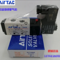 1PCS NEW AirTAC Solenoid valve 4V110-06-A AC220V